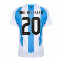 Dres Argentina Alexis Mac Allister #20 Domaci Copa America 2024 Kratak Rukav